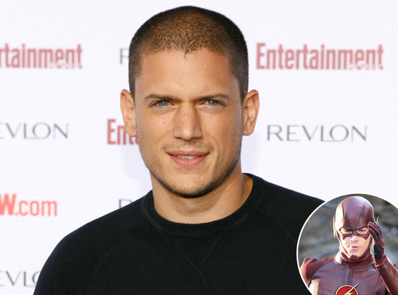 Wentworth Miller, Grant Gustin, The Flash Wentworth Miller, Grant Gustin, The Flash